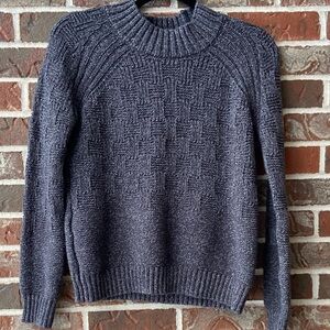 Prana Textured Charcoal Crewneck Sweater